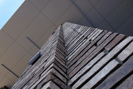 Объект из Кирпич ручной формовки Донские зори Бавария ригель